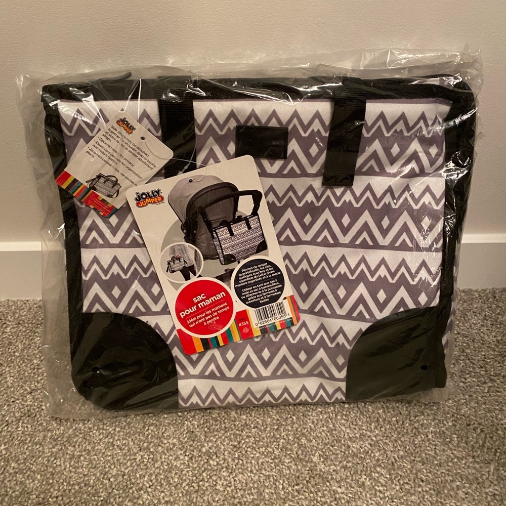Jolly Jumper Mommy Bag - Grey